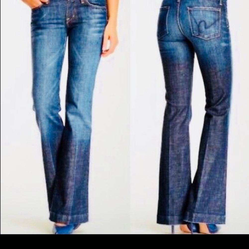 COH FAYE #003 STRETCH LOW WAIST FULL LEG